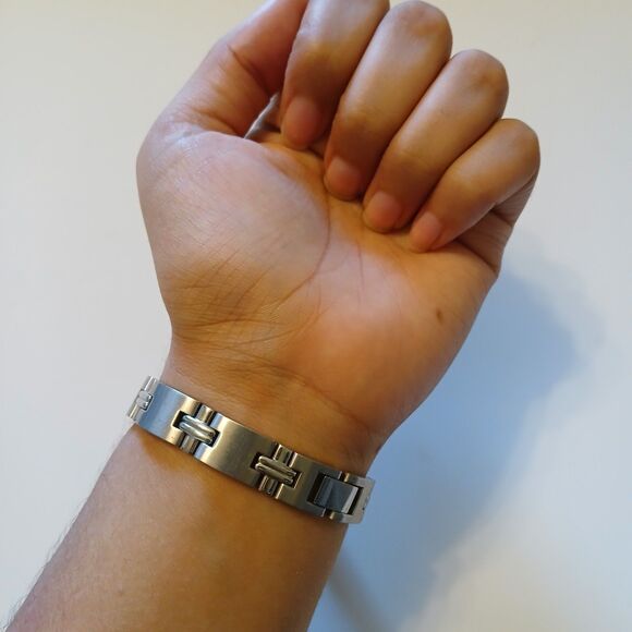 Vtg Van Buren Women's MOP Dial Silver Tone Stainless Steel Watch WR 3ATM 751 - Picture 7 of 14